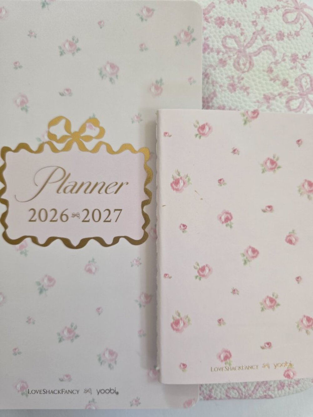 LoveShackFancy x Target Blooming Heirloom Ditsy planner Coquette bow pouch 3 - Picture 4 of 4